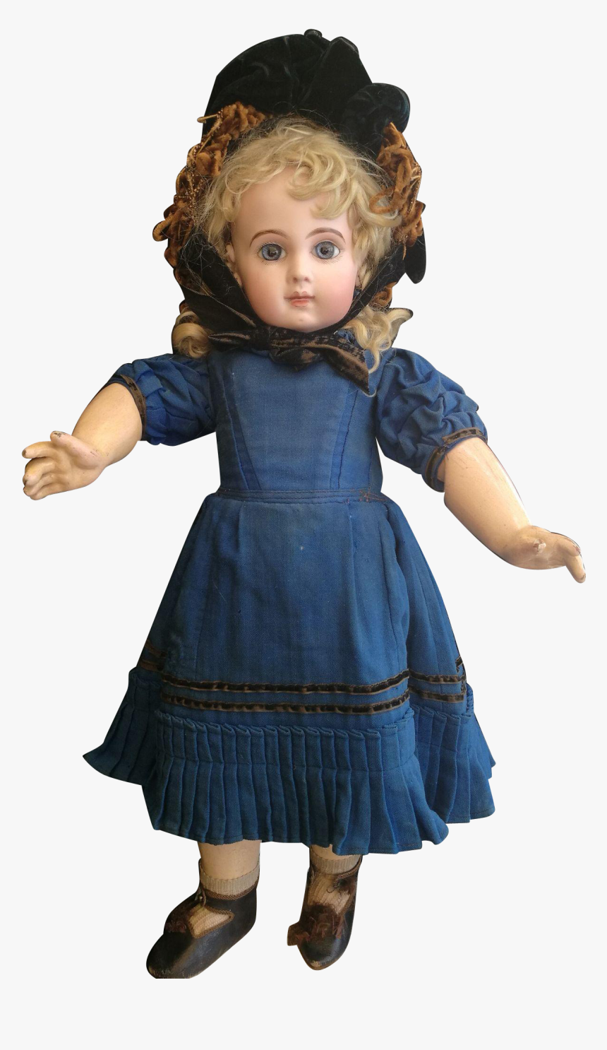 Antique Jumeau Doll Ej Depose - Doll, HD Png Download