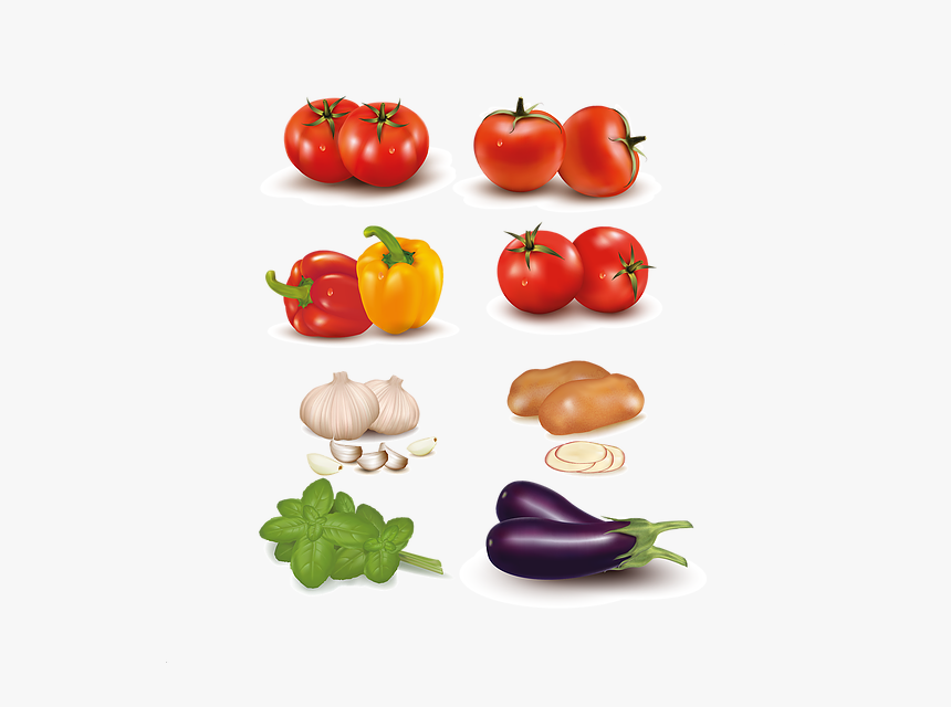 Vegetable Design Vector, HD Png Download