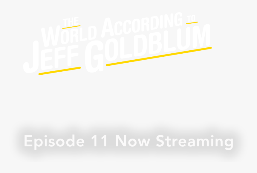 The World According To Jeff Goldblum - Slope, HD Png Download