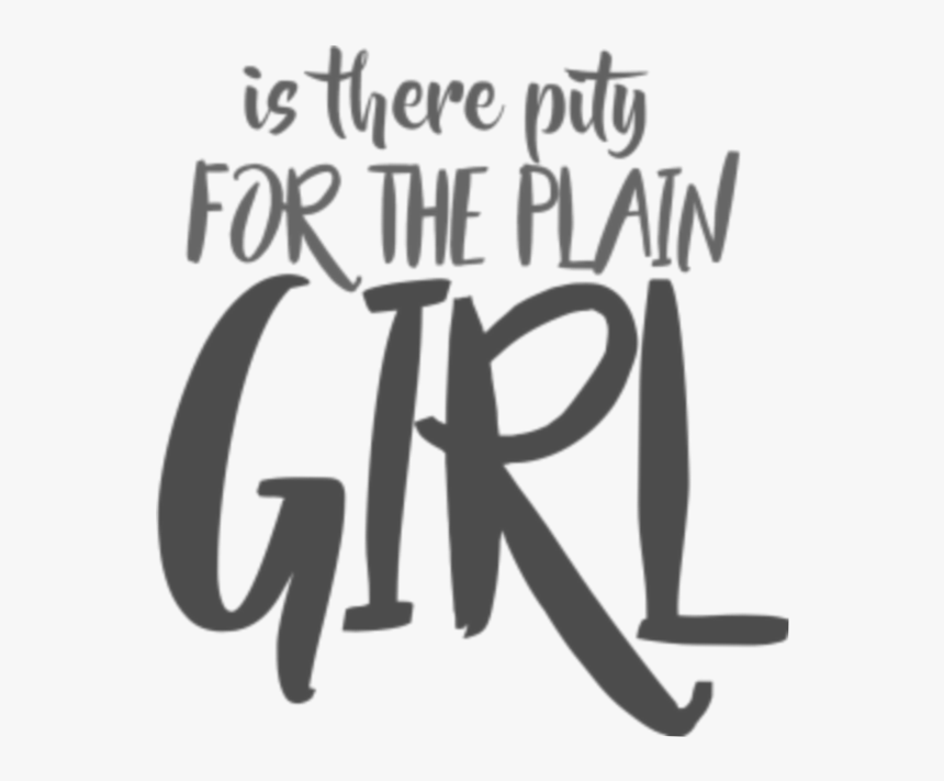 #girl #text #black #tumblr #beautiful - Calligraphy, HD Png Download