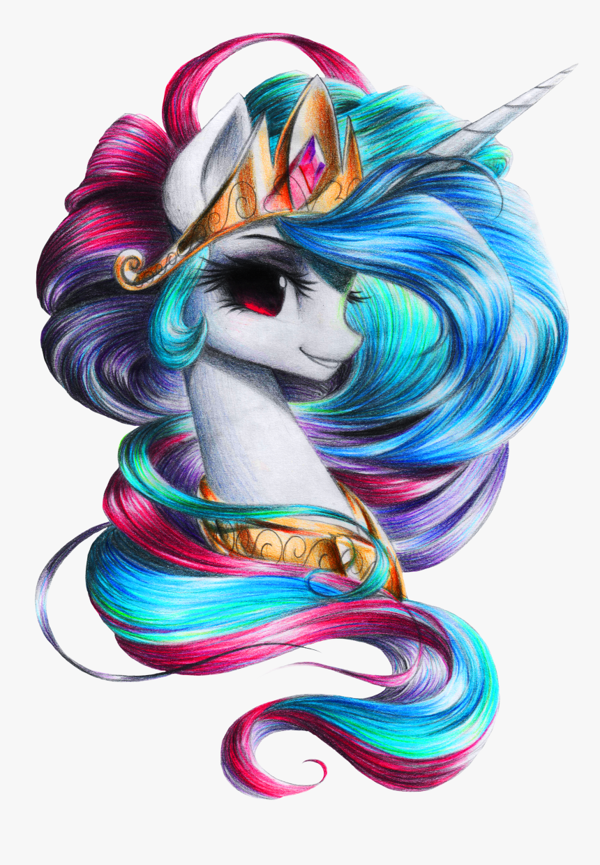 Celestia Mlp Fan Art, HD Png Download
