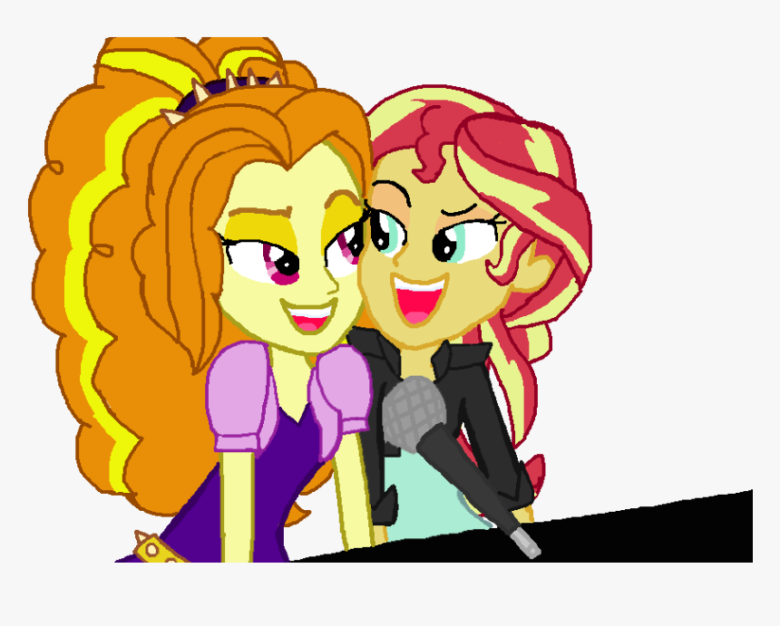Sundagio Piano Duet - My Little Pony Equestria Girls Rainbow Rocks Adagio, HD Png Download