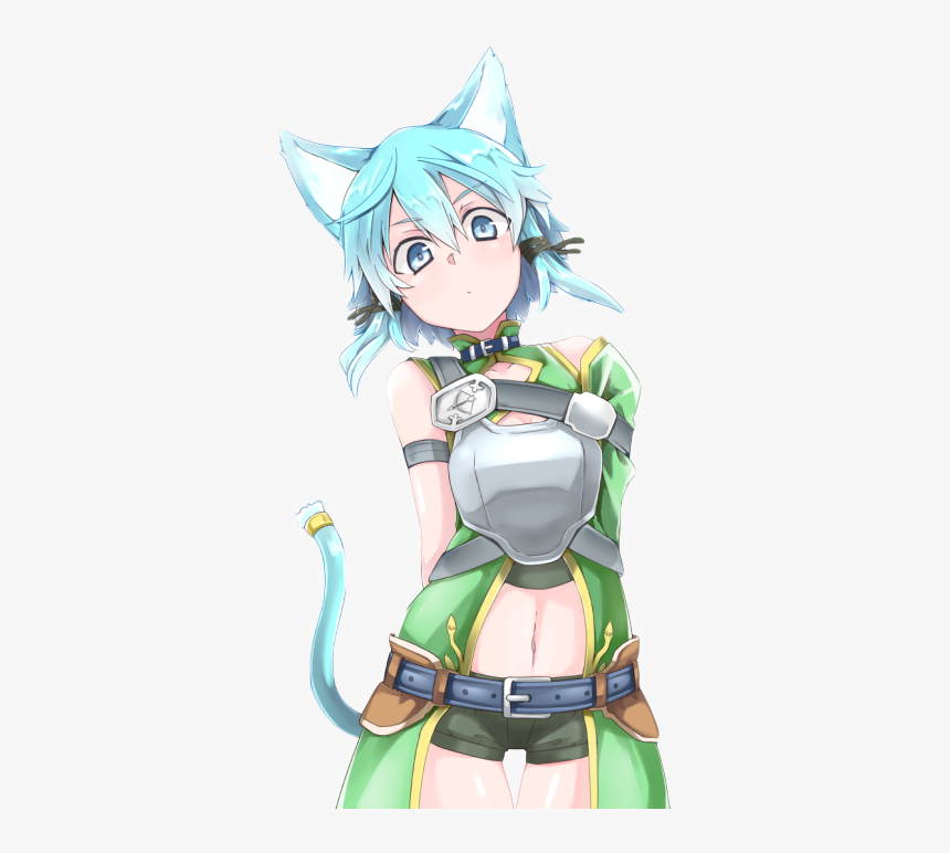 Sword Art Online Sinon Cute, HD Png Download