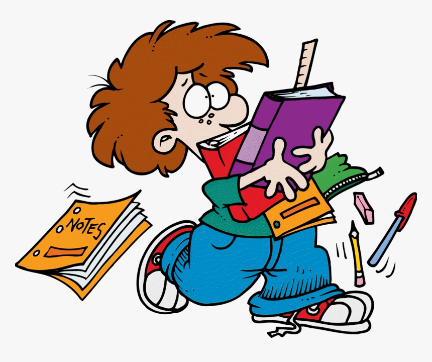 School Stress Clipart, HD Png Download