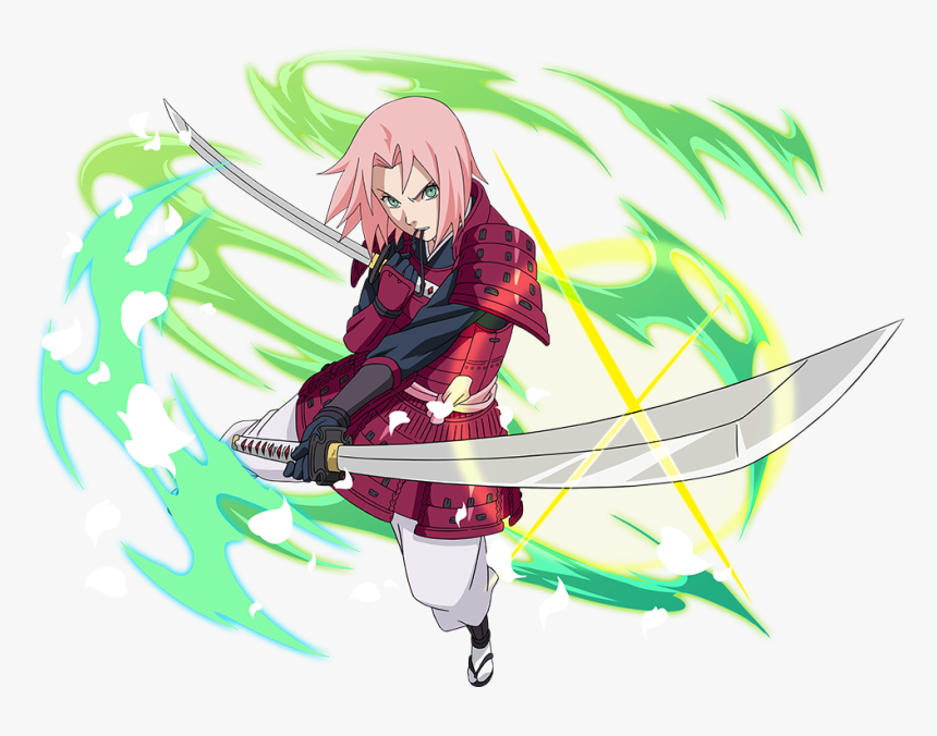 Sakura Samurai Naruto Blazing, HD Png Download