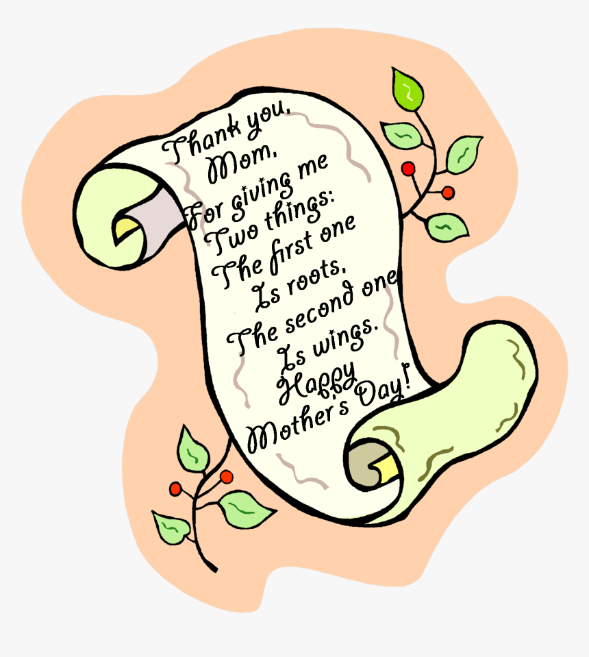 Mothers Day Poems, HD Png Download