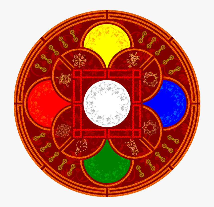 Circle,window,symbol - Mandala, HD Png Download