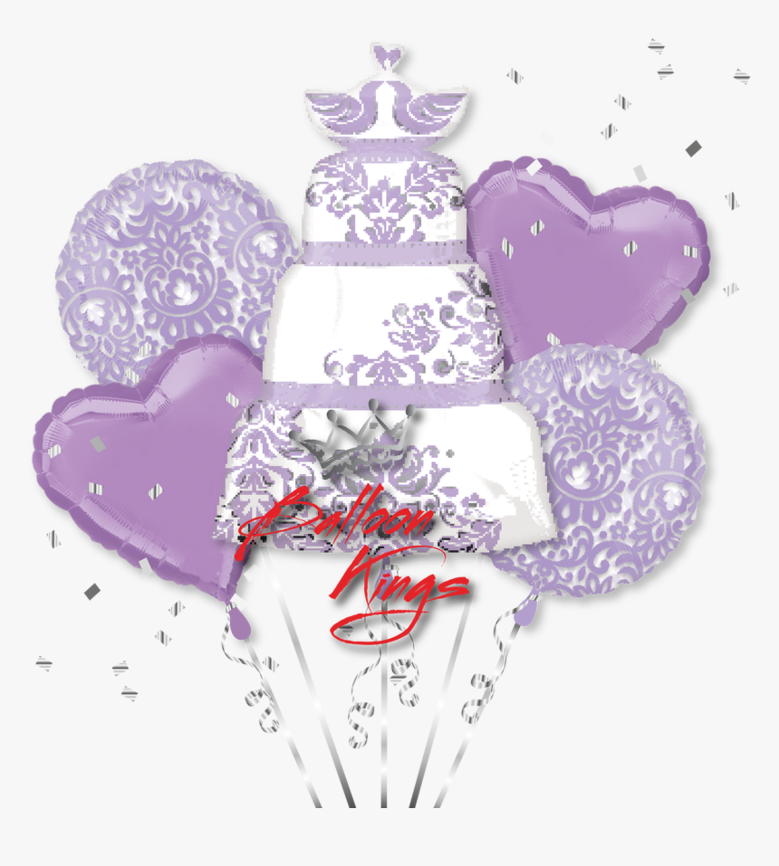 Lilac Wedding Bouquet, HD Png Download