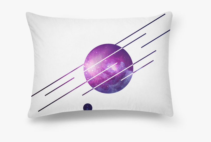 Almofada Retangular Galaxia Geometrica De Guilherme - Cushion, HD Png Download