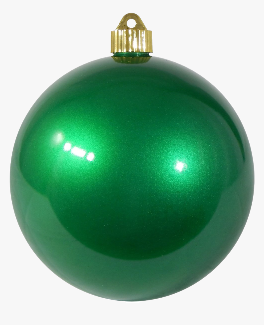 Green Christmas Ball Png, Transparent Png