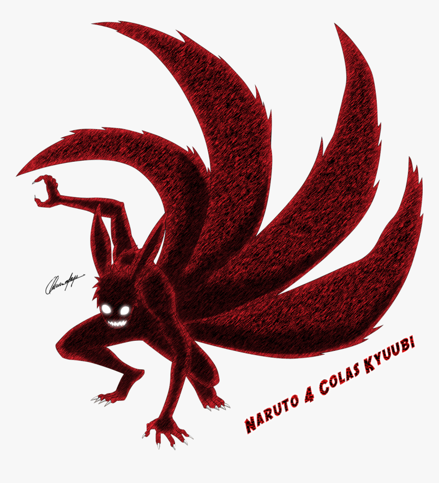 Naruto Zorro De 4 Colas, HD Png Download