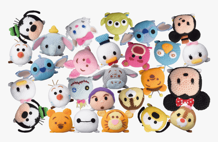 Tsum Tsum 鉤 織 玩偶, HD Png Download