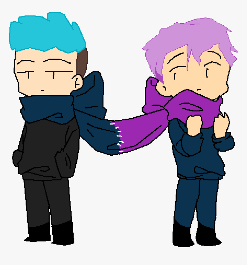 Collab With Me And My Brother - Cartoon, HD Png Download