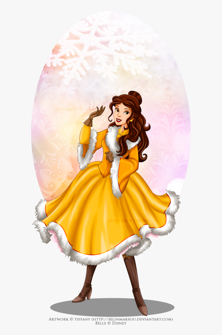 Disney Princess Belle Winter, HD Png Download