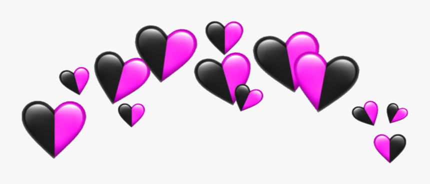 #freetoedit #hearts #heart #crown #time #valintinesday - Broken Heart Crown Png, Transparent Png