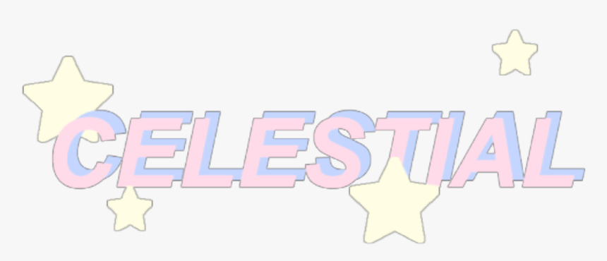 #celestial #moodboard #pastel #pasteltheme #pastelaesthetic - Graphic Design, HD Png Download