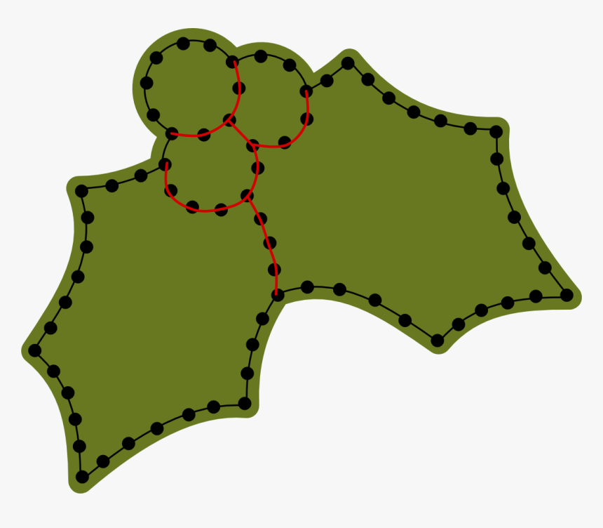 Holly Leaf $1 Clipart , Png Download, Transparent Png