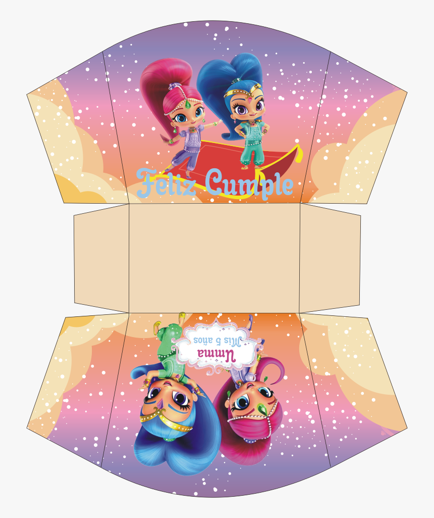 Kit Imprimible De Shimmer Shine, HD Png Download