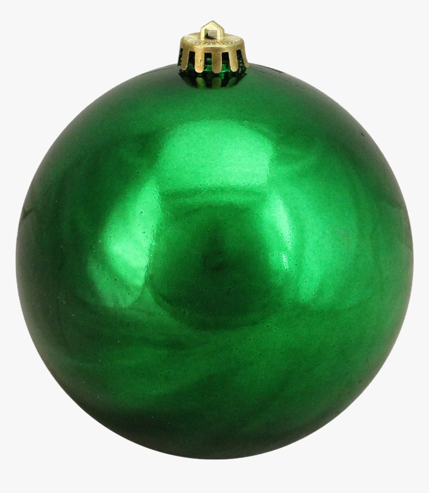 Green Christmas Ball Png, Transparent Png