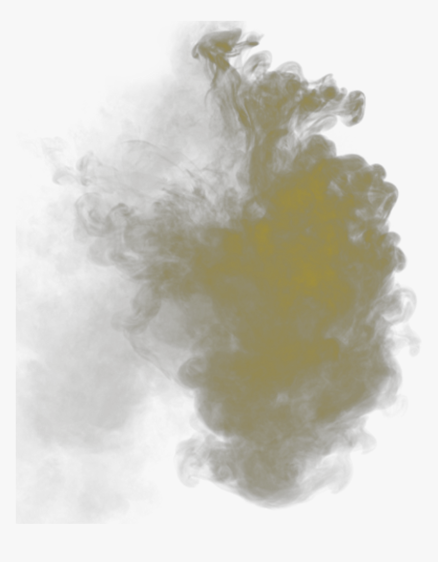 #ftestickers #smoke #mist #fog #yellow , Png Download - Transparent Background Purple Smoke Png, Png Download