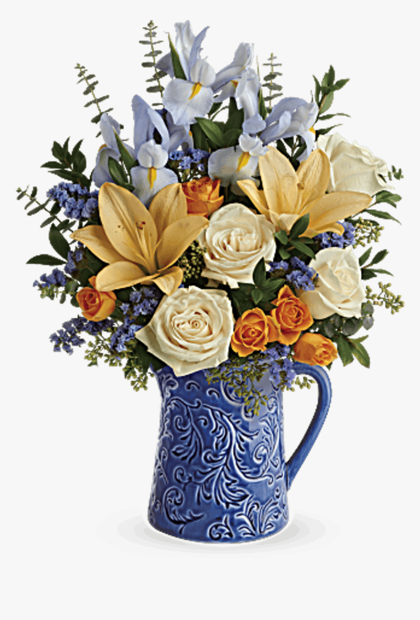 Clip Art Spring Beauty Flowers Bice - Spring Beauty Bouquet Teleflora, HD Png Download