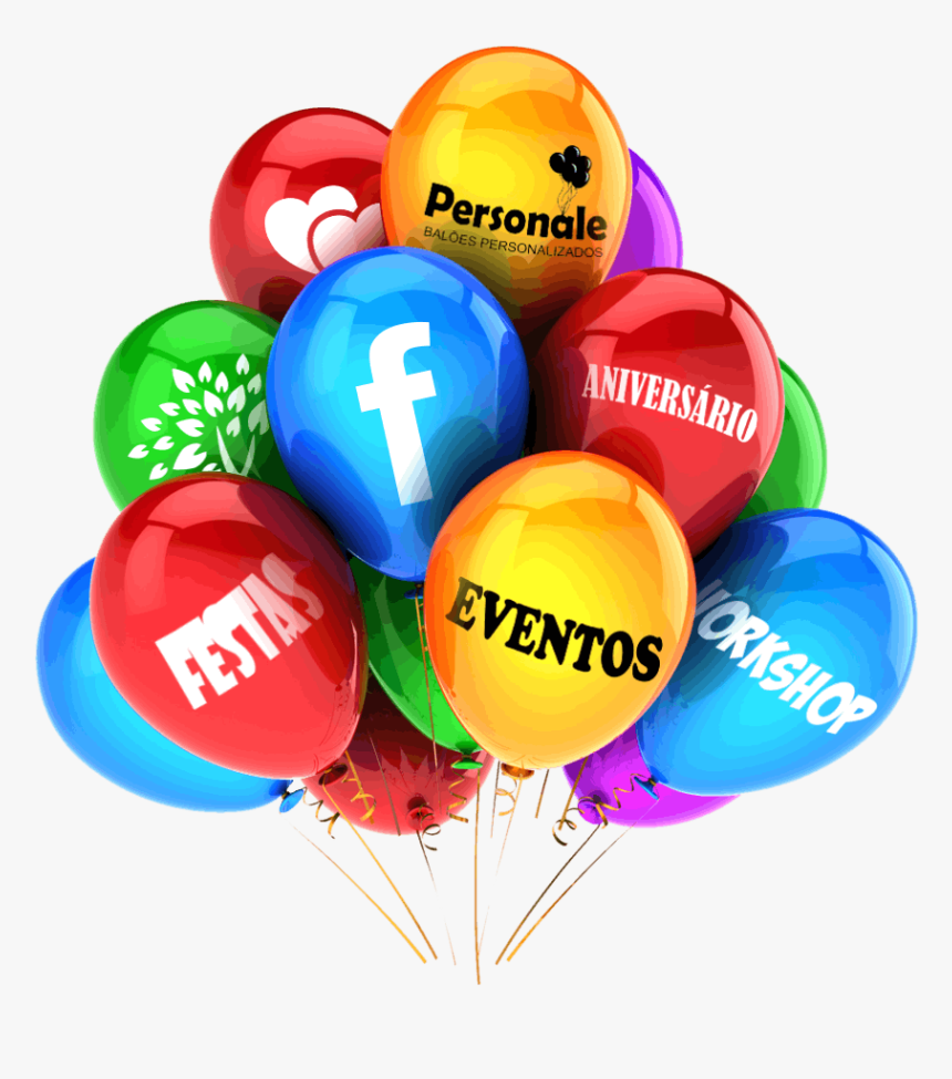 Gifts And Ballon Png, Transparent Png
