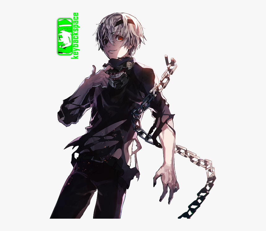 Kaneki Tokyo Ghoul Anime Transparent, HD Png Download