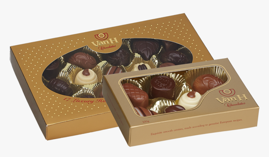 Gold Transparent Gift Boxes - Chocolate Truffle, HD Png Download