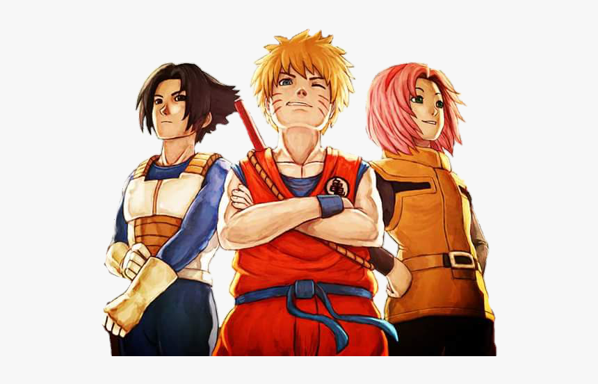 Cosplays De Dragon Ball Y Naruto, HD Png Download