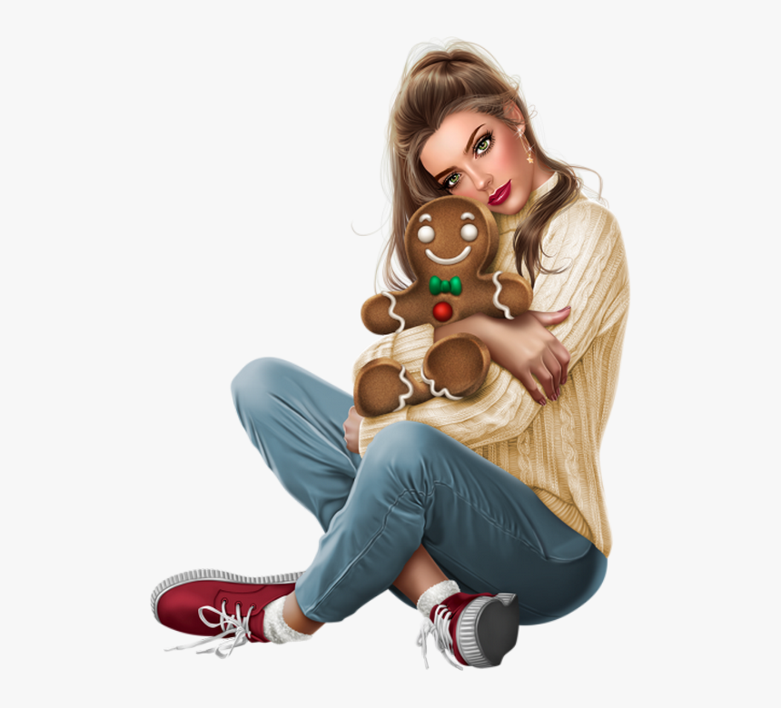 Tube Png Femme - Tube Noel Alehandra Vanhek, Transparent Png