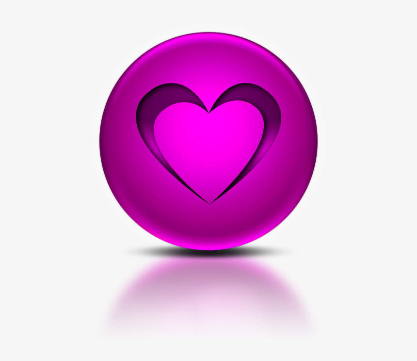 Transparent Heart Icon - Heart, HD Png Download