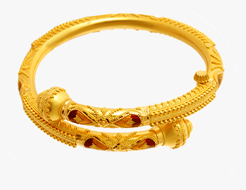 22kt Yellow Gold Bangle For Women - Bangle, HD Png Download