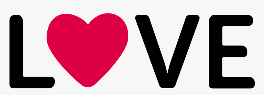 Love Negro Y Rojo, HD Png Download