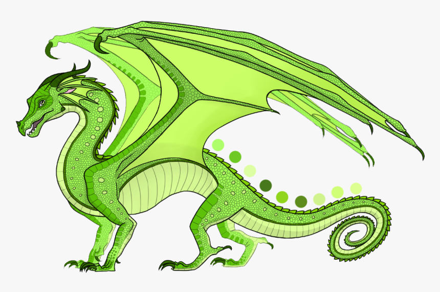 Chameleon Is A Yellowish Lime-green Male Rainwing The - Wings Of Fire Green Rainwing, HD Png Download