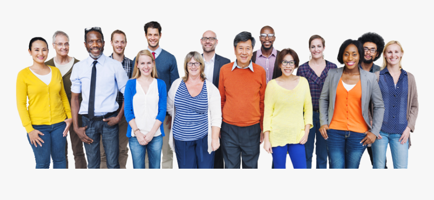 Group Picture Of People - 2020 Census Jobs Santa Clara County, HD Png Download