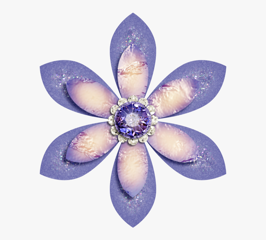 Flor Turquesa Png, Transparent Png