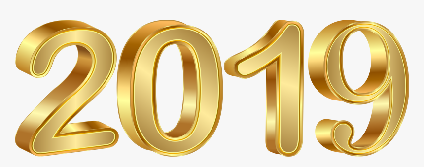 2019, Gold Png Clipart Image Gallery Yopriceville High - Feliz Ano 2019 Png, Transparent Png