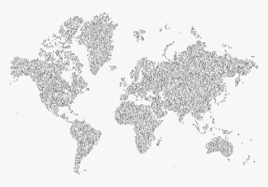 Plant,leaf,text - World Map Shadow Png, Transparent Png