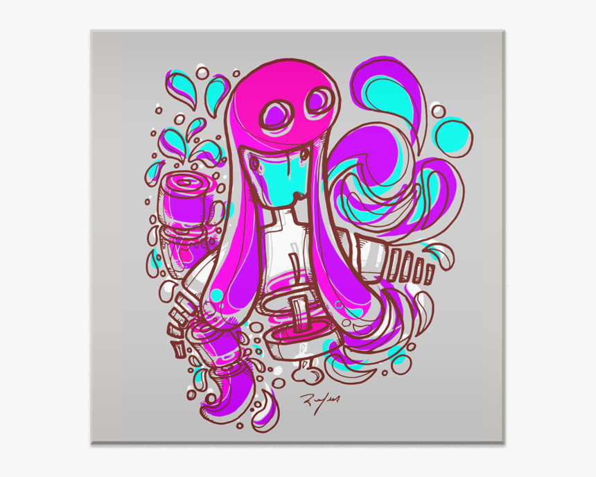 Azulejo Graffiti Doodle De Roney Camelona - Graphic Design, HD Png Download