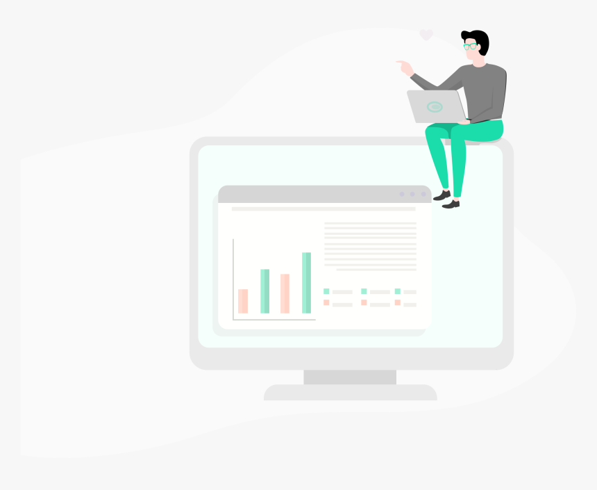 Left-illustration@3x - Illustration, HD Png Download