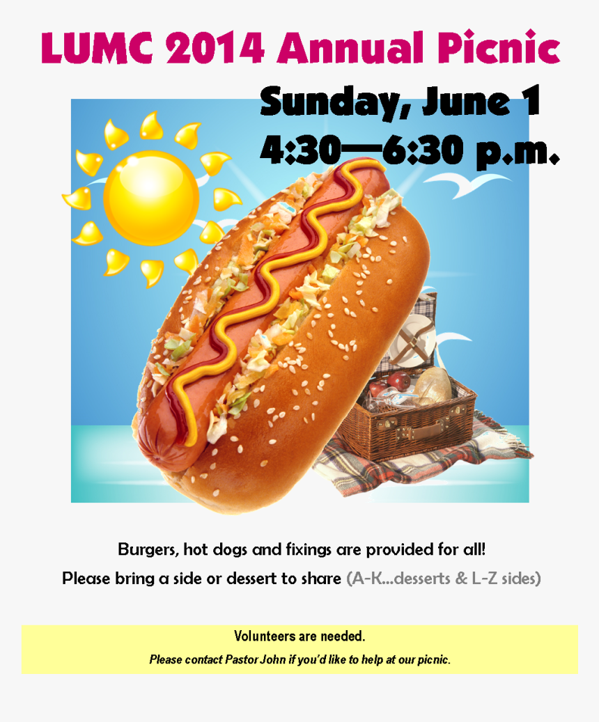 Hot Dog Png, Transparent Png