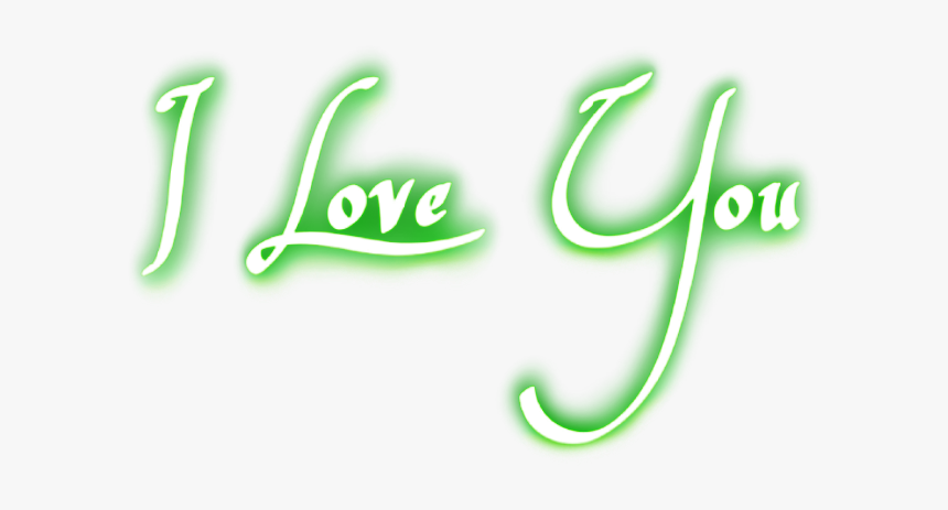 #love #loveislove #neon #ıloveyou #word #text #typography - Calligraphy, HD Png Download