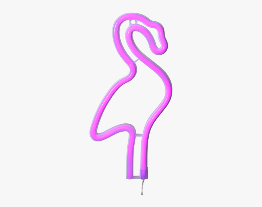 Hanging Decoration Neonlight - Swan, HD Png Download
