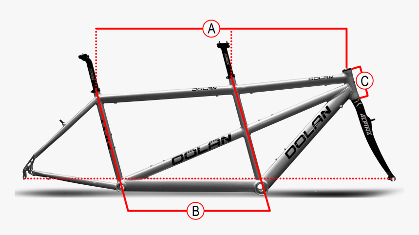 Tandem Frameset, HD Png Download