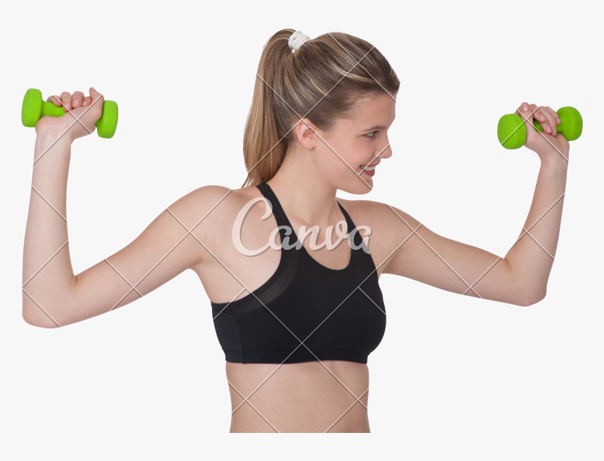 Transparent Fitness Woman Clipart - Girl, HD Png Download