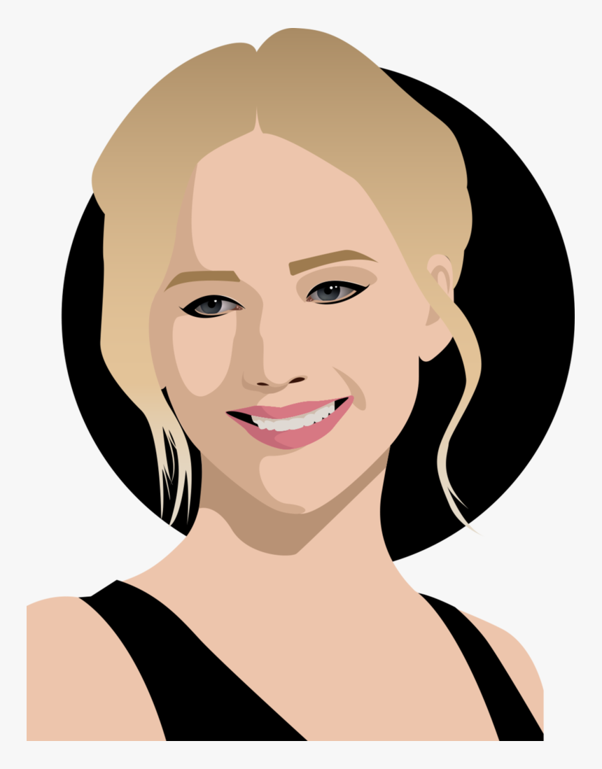 Pop Art Jenifer Lawrence Paintings, HD Png Download