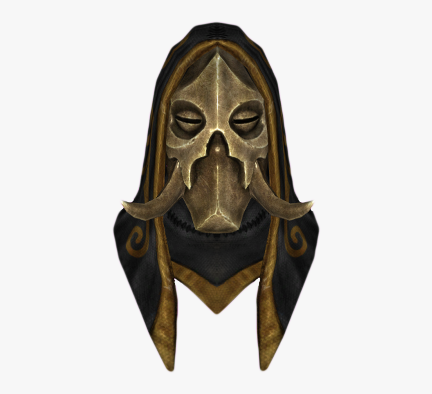 Elder Scrolls - Secret Dragon Priest Mask, HD Png Download