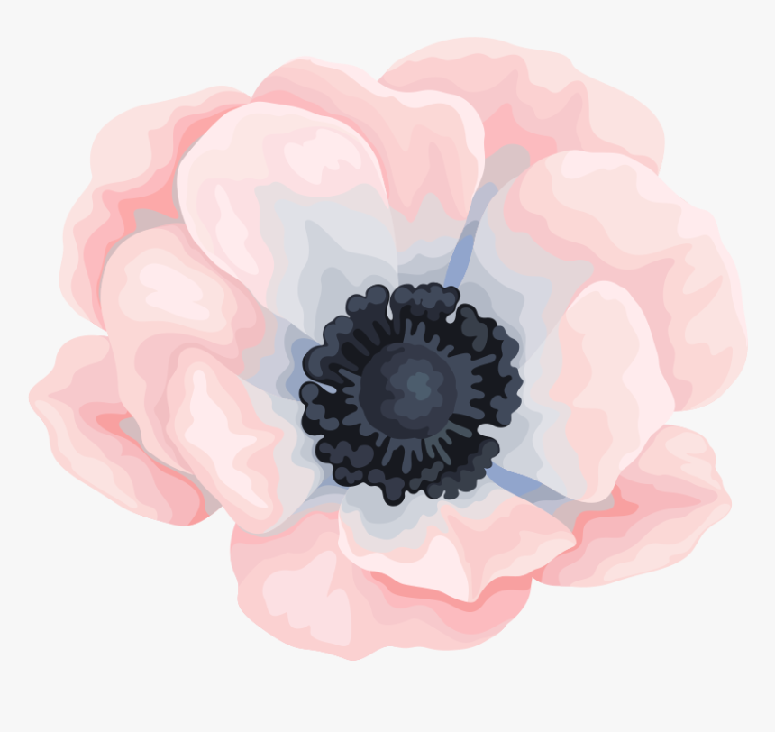 Canvas Painting Of Flowers Water Color, HD Png Download