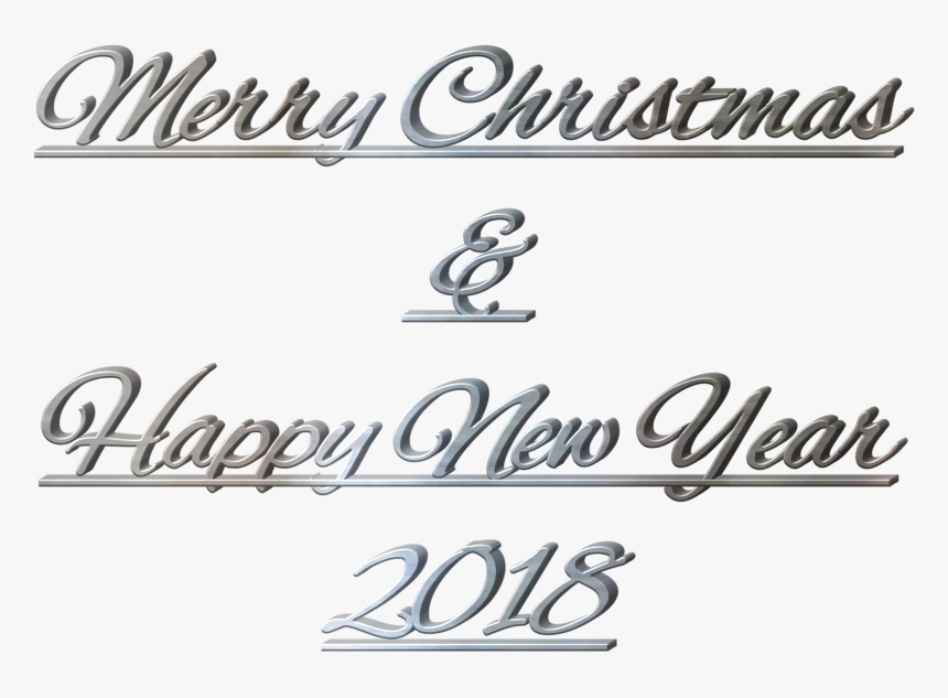 #christmas&newyear - Calligraphy, HD Png Download