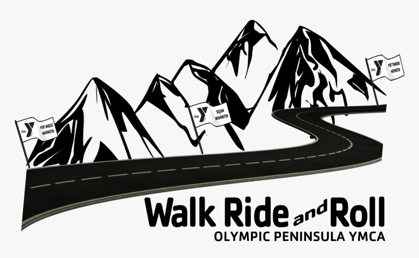 Drawing Mountain Clip Art - Mountain Black And White Png, Transparent Png